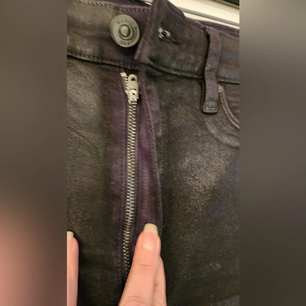 Hudson Barbara High-Rise Women’s Black Super Skinny Ankle Jean Size 30